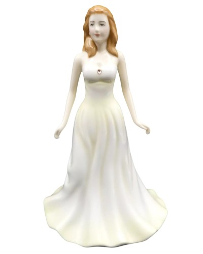 Royal Doulton June Pearl Gemstones Figurine HN4975 Royal Doulton, Royal Doulton Gemstones, Figurines & Collectables, Royal Doulton, Pre Owned image