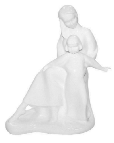 Royal Doulton Mother and Daughter White Images Figurine HN4562 Royal Doulton, Figurines & Collectables, Royal Doulton, Royal Doulton Images, Pre Owned image