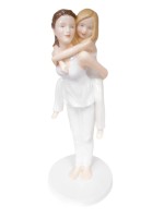 Royal Doulton Piggy Back Moments in Time Figurine HN5481