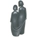 Royal Doulton Sisters Black Basalt Images Figurine HN3019 Royal Doulton, Royal Doulton, Royal Doulton Images, Pre Owned image