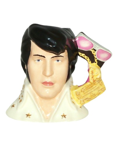 Royal Doulton Elvis Vegas 30 Year Commemorative Character Jug EP16 Royal Doulton, Royal Doulton Character Toby Jugs, Figurines & Collectables, Royal Doulton, Pre Owned image