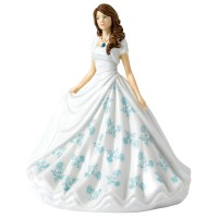 Royal Doulton December Turquoise Birthstone Figurine HN5908 