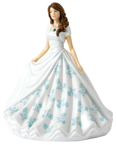 Showing image for Royal Doulton December Turquoise Birthstone Figurine HN5908 Royal Doulton December Turquoise Birthstone Figurine HN5908 Royal Doulton, Royal Doulton Petite Pretty Ladies, Figurines & Collectables, Royal Doulton, Royal Doulton Birthstone, Brand New image