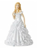 Royal Doulton April Diamond Birthstone Petites Figurine HN5629