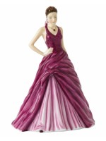 Royal Doulton February - Amethyst Birthstone Petites Figurine HN5627