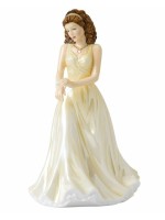 Royal Doulton June Pearl Birthstone Petites Figurine HN5631 