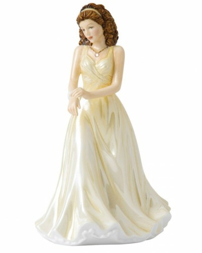 Royal Doulton June Pearl Birthstone Petites Figurine HN5631 Royal Doulton, Figurines & Collectables, Royal Doulton, Royal Doulton Birthstone, Brand New image