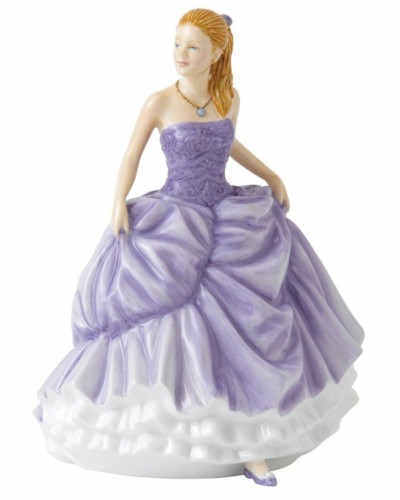 Royal Doulton October Opal Birthstone Petites Figurine HN5635 Royal Doulton, Figurines & Collectables, Royal Doulton, Royal Doulton Birthstone, Pre Owned image