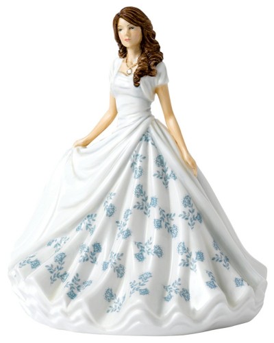 Showing image for Royal Doulton November Topaz Birthstone Figurine HN5907 Royal Doulton November Topaz Birthstone Figurine HN5907 image