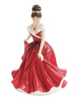 Royal Doulton January Garnet Birthstone Petites Figurine HN5626 