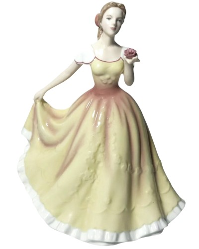 Royal Doulton Deborah Petites Pretty Ladies Figure of the Year 2009 HN5268 Royal Doulton, Royal Doulton Petite Pretty Ladies, Figurines & Collectables, Pre Owned image
