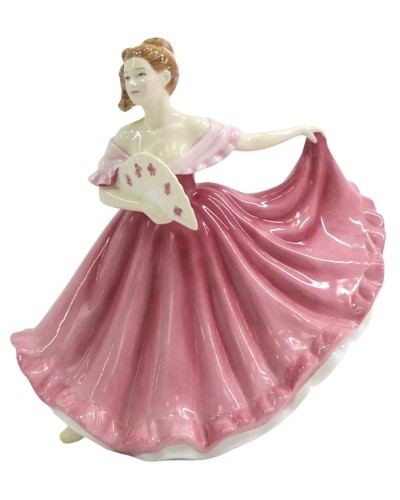Royal Doulton Elaine Pink Petite Pretty Ladies Figurine HN4865 image