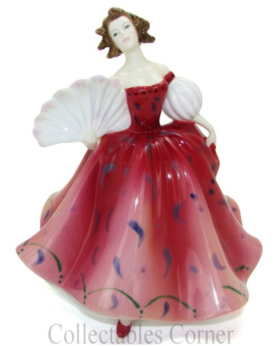 Royal Doulton First Waltz Petite Pretty Ladies Figurine HN5093 Royal Doulton, Royal Doulton Petite Pretty Ladies, Figurines & Collectables, Royal Doulton, Pre Owned image