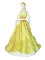 Royal Doulton March Jonquil Flower of the Month Figurine HN5502 Royal Doulton March Jonquil Flower of the Month Figurine HN5502