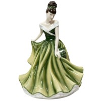 Royal Doulton December Mistletoe Flower of the Month Figurine HN5511 Royal Doulton December Mistletoe Flower of the Month Figurine HN5511
