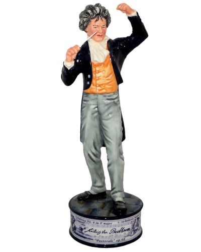 Royal Doulton Ludwig Van Beethoven The Pioneers Collection Prestige Figurine HN5195 Royal Doulton, Royal Doulton Prestige, Figurines & Collectables, Pre Owned image