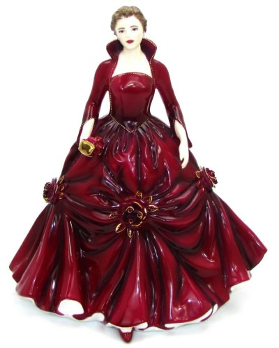 Royal Doulton A Christmas Wish HN5119, Compton & Woodhouse CW829 Figurine Royal Doulton, Royal Doulton Contemporary Pretty Ladies, Pretty Ladies, Figurines & Collectables, Royal Doulton, Compton and Woodhouse, Pre Owned, Christmas Gifts image