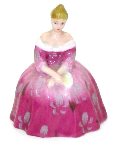 Royal Doulton Victoria Miniature Pretty Ladies Figurine M209 Royal Doulton, Figurines & Collectables, Royal Doulton, Royal Doulton Miniature, Pre Owned image
