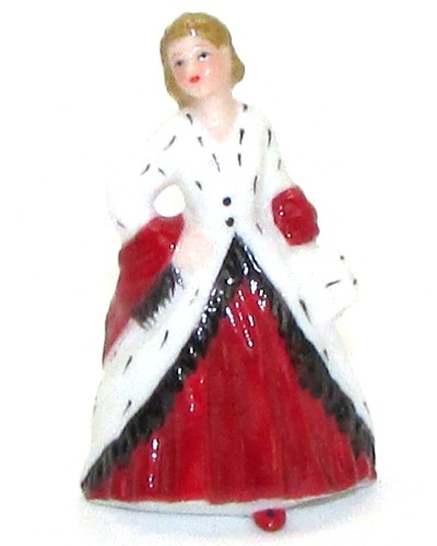 Royal Doulton The Ermine Coat Miniature Pretty Ladies Figurine M221 image