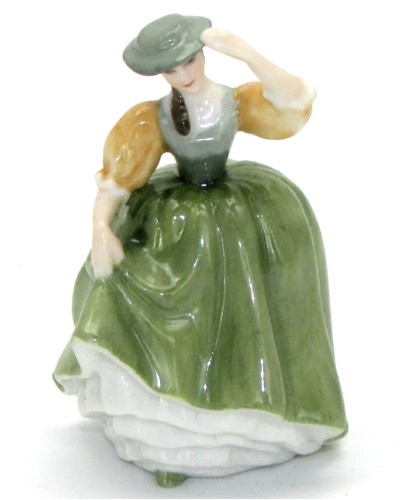 Royal Doulton Buttercup Miniature Pretty Ladies Figurine M211 Royal Doulton, Figurines & Collectables, Royal Doulton, Royal Doulton Miniature, Pre Owned image