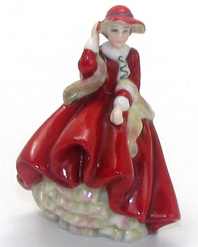 Royal Doulton Top O' The Hill Miniature Pretty Ladies Figurine M217 image