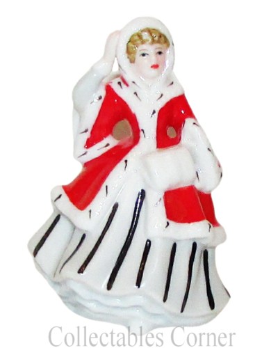 Royal Doulton Noelle Miniature Pretty Ladies Figurine M222 image