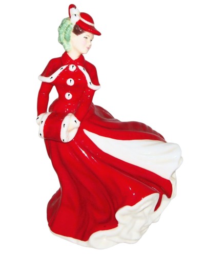Royal Doulton Christmas Celebration Petite Ladies Figurine HN4721 image