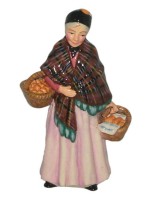 Royal Doulton The Orange Lady Miniature Street Vendors Figurine HN4810 Royal Doulton The Orange Lady Miniature Street Vendors Figurine HN4810