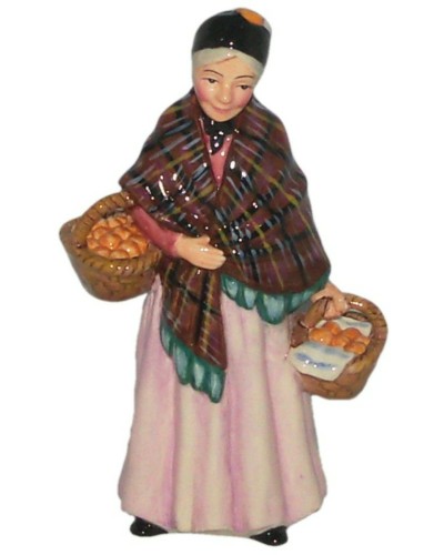 Royal Doulton The Orange Lady Miniature Street Vendors Figurine HN4810 image