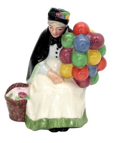 Royal Doulton The Old Balloon Seller Miniature Street Vendors Figure HN4809 image