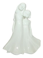 Royal Worcester Friendship White Moments Figurine