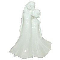 Royal Worcester Friendship White Moments Figurine