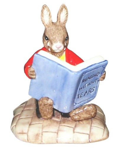 Showing image for Royal Doulton Bunnykins William Reading Without Tears Figure DB401 Royal Doulton Bunnykins William Reading Without Tears Figure DB401 Figurines & Collectables, Royal Doulton Bunnykins, Homewares, Royal Doulton, Royal Doulton Bunnykins, Brand New image