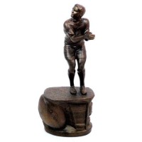 Royal Doulton Rugby Player Bronze Effect Sporting Figurine SG3