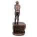 Royal Doulton Rugby Player Bronze Effect Sporting Figurine SG3 image