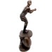 Royal Doulton Rugby Player Bronze Effect Sporting Figurine SG3 image