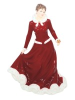 Royal Doulton Christmas Rose Compton & Woodhouse CW856 Figurine HN5229 Royal Doulton Christmas Rose Compton & Woodhouse CW856 Figurine HN5229