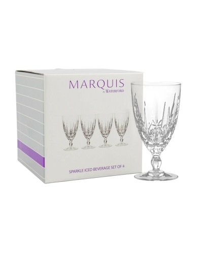 Waterford Marquis Iced Beverage Glasses Set of 4 Homewares, Waterford Crystal, Brand New , Christmas Gifts, Wedding Gifts image