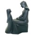 Royal Doulton Mother and Daughter Black Basalt Images Figurine HN2843 image