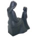 Royal Doulton Mother and Daughter Black Basalt Images Figurine HN2843 image