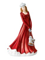 Royal Doulton Skating Season Christmas Day Petite of the year 2014 HN5675 Royal Doulton Skating Season Christmas Day Petite of the year 2014 HN5675