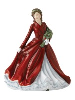 Royal Doulton Deck The Halls Songs of Christmas Figurine HN5606 Royal Doulton Deck The Halls Songs of Christmas Figurine HN5606