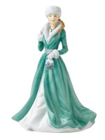 Royal Doulton Silver Bells Songs of Christmas Petites Figurine HN5607