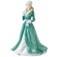 Royal Doulton Silver Bells Songs of Christmas Petites Figurine HN5607