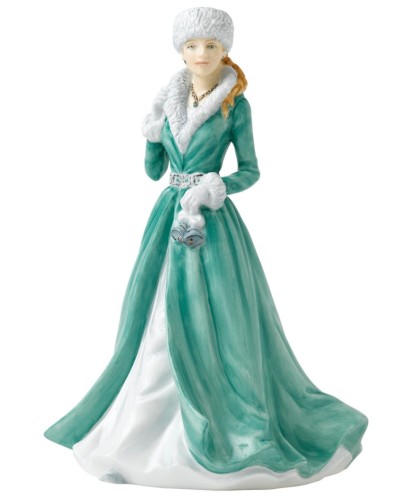 Royal Doulton Silver Bells Songs of Christmas Petites Figurine HN5607 image