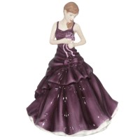 Royal Doulton September Aster Flower of the Month Petite Figurine HN5508 