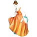 Royal Doulton Fair Lady Orange Dress Petite Pretty Ladies Figurine HN5274 image