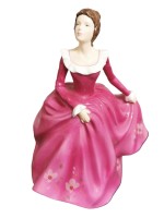 Royal Doulton Fragrance in Pink Petite Pretty Ladies Figurine HN5271 