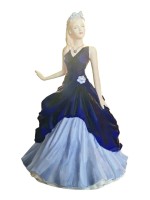 Royal Doulton September Sapphire Birthstone Figurine HN5634 Royal Doulton September Sapphire Birthstone Figurine HN5634