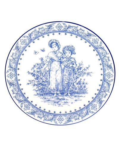 Friends PN241 Victorian Pastimes Limited Edition Plate Royal Doulton image